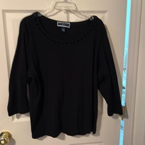 Women’s plus 3/4 sleeve top 100% cotton